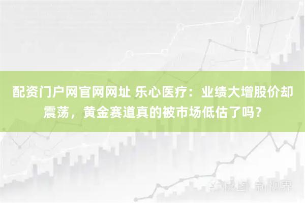配资门户网官网网址 乐心医疗：业绩大增股价却震荡，黄金赛道真的被市场低估了吗？